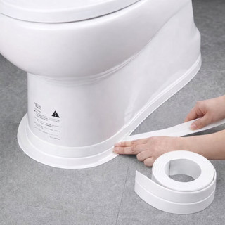 Fita Adesiva de Vedação PVC Autoadesiva Impermeável Anti-Infiltração para Pia, Box, Cozinha e