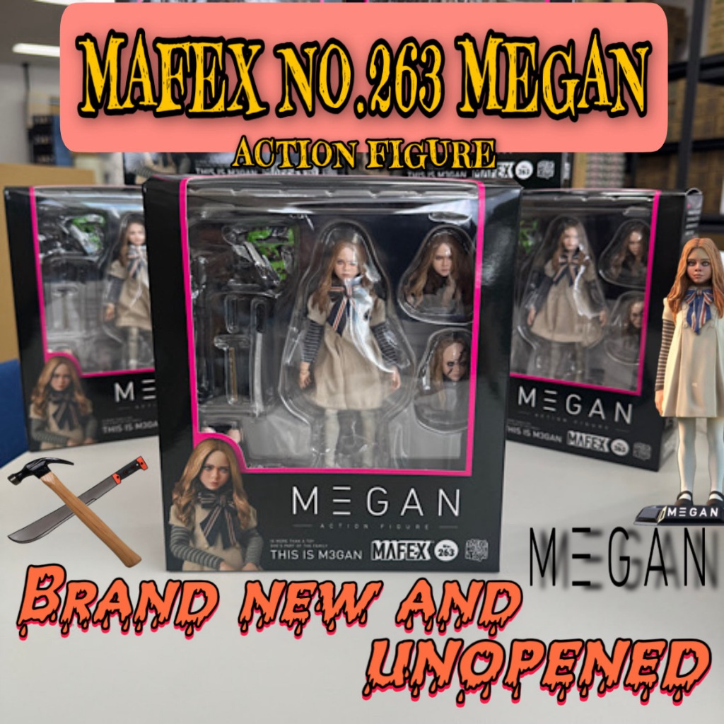 Figura De Ação MAFEX No . 263 M3GAN JP Novo E Fechado | Shopee Brasil