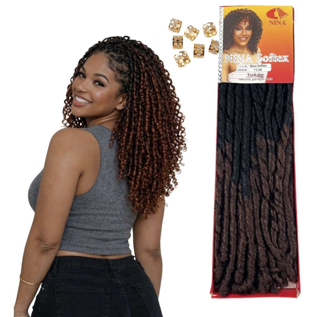 Cabelo Sintético Nina Softex Crochet Braid 70 gramas | Shopee Brasil