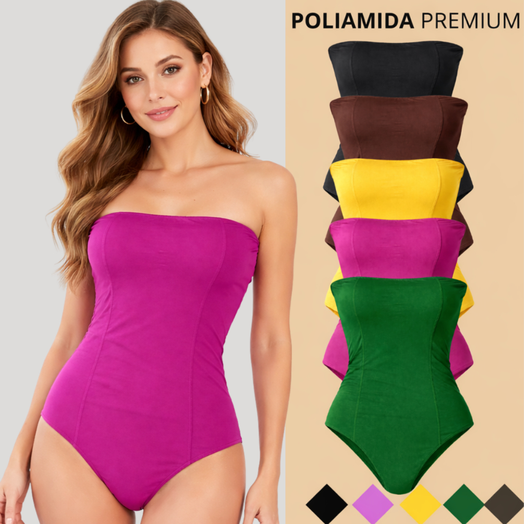 Maiô Feminino Praia Suplex Poliamida Premium Body Comfortável em Oferta na Shopee