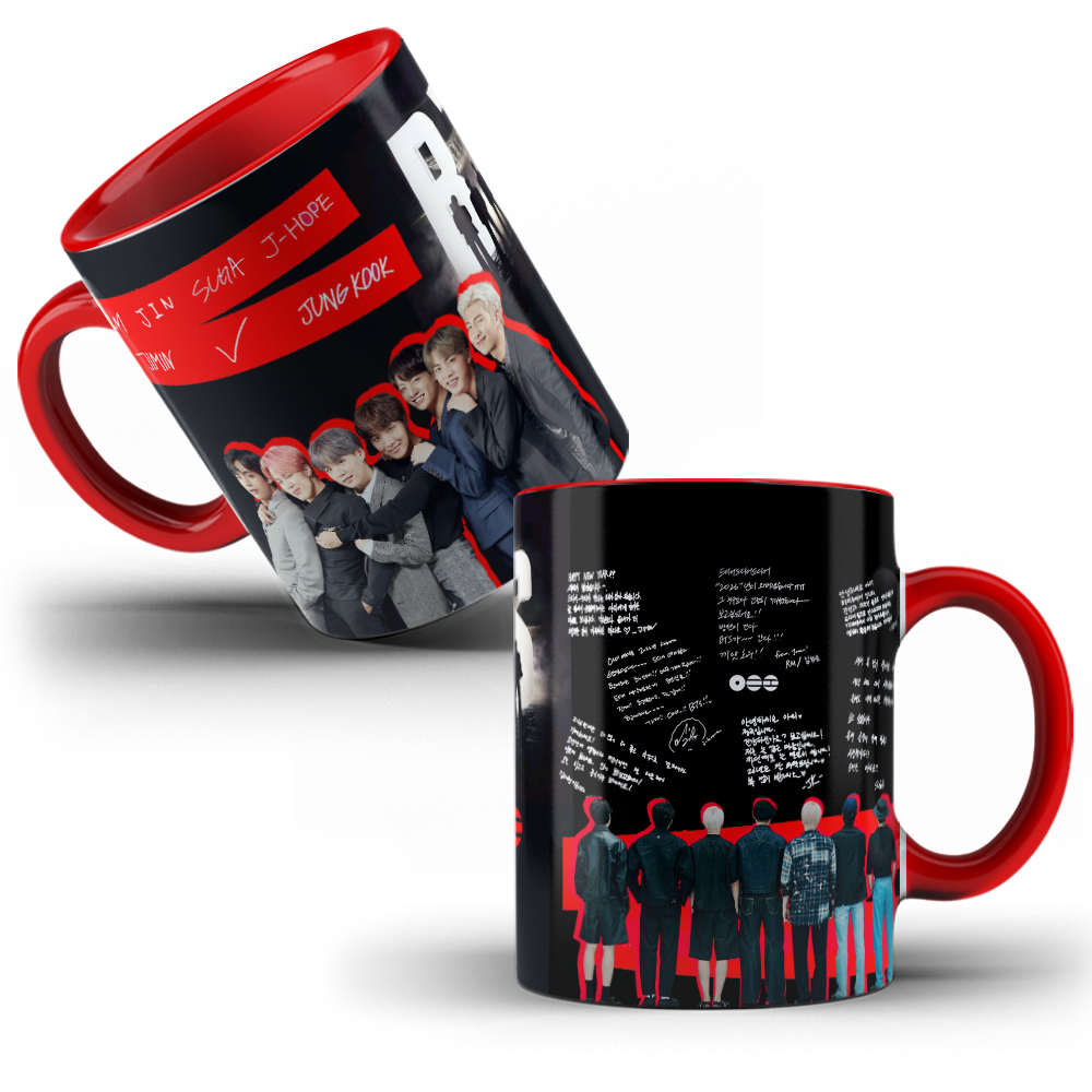 Caneca de Porcelana Personalizada BTS Arirang | Shopee Brasil