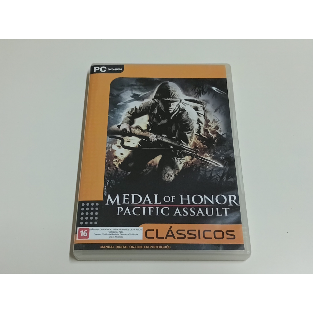 Medal of Honor - Pacific Assault - Série Clássicos - para PC