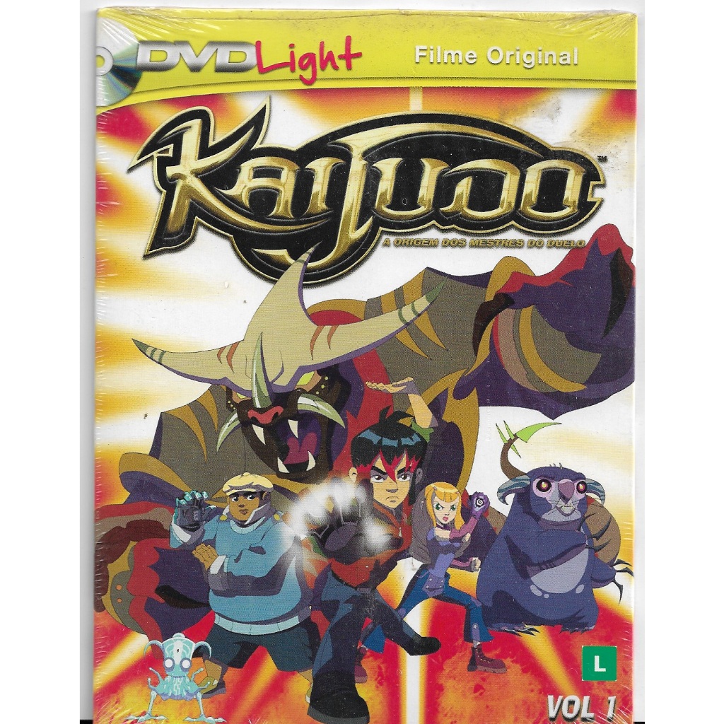 DVD Desenho | Kaijudo A origem dos Mestres do Duelo | Vol 1 e 2