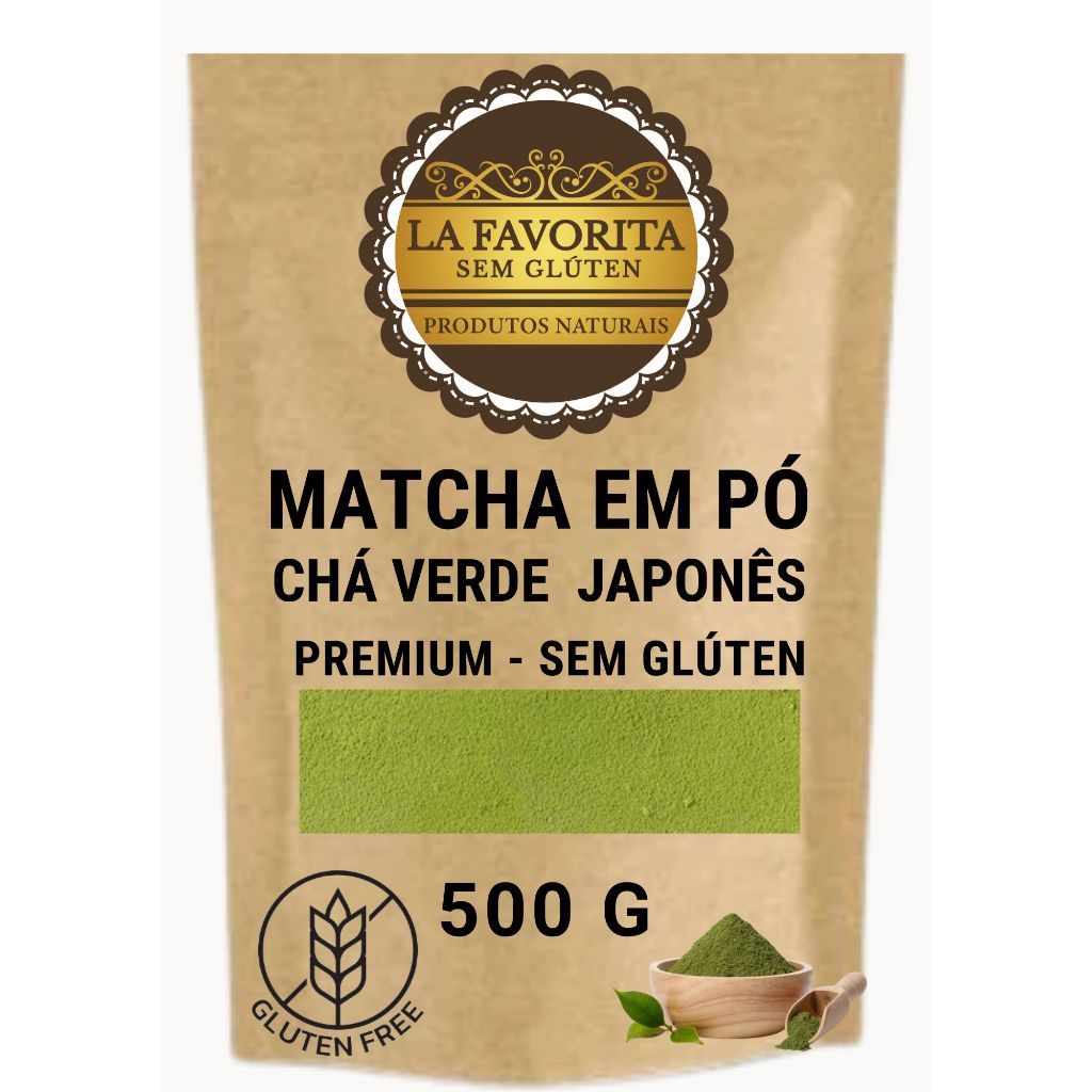 まっちゃ Matcha Chá Verde em Pó Premium Japonês - 500 G - 250 G - 100 G