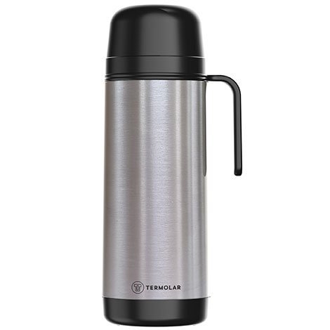 Garrafa Térmica Lumina Inox Rolha Clean 1 Litro TERMOLAR