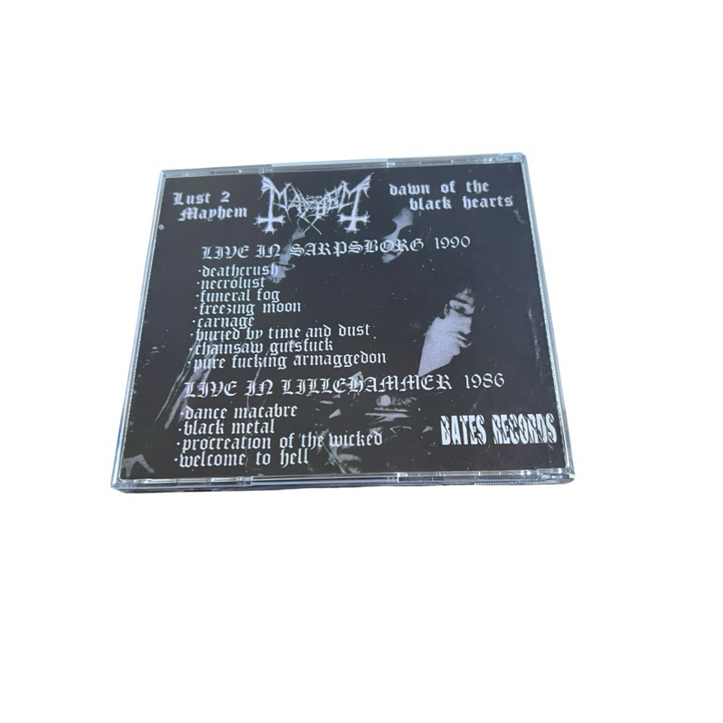 Cd Mayhem Dawn of the Black Hearts importado | Shopee Brasil