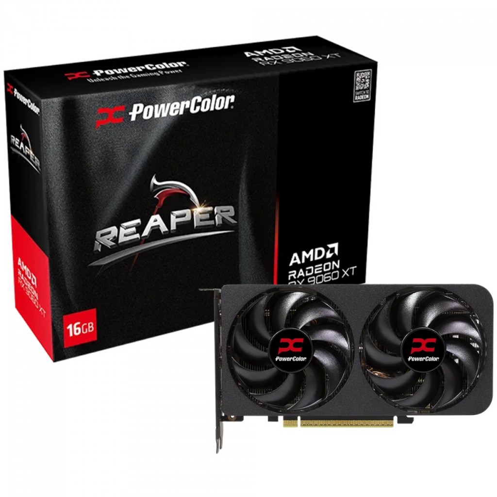 Placa de Vídeo PowerColor RX 9060 XT Reaper AMD Radeon, 16GB, GDDR6 ...