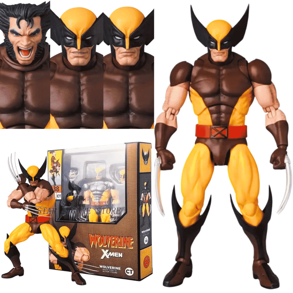 Boneco Wolverine Action Figure Avengers X-Men Articulado Premium