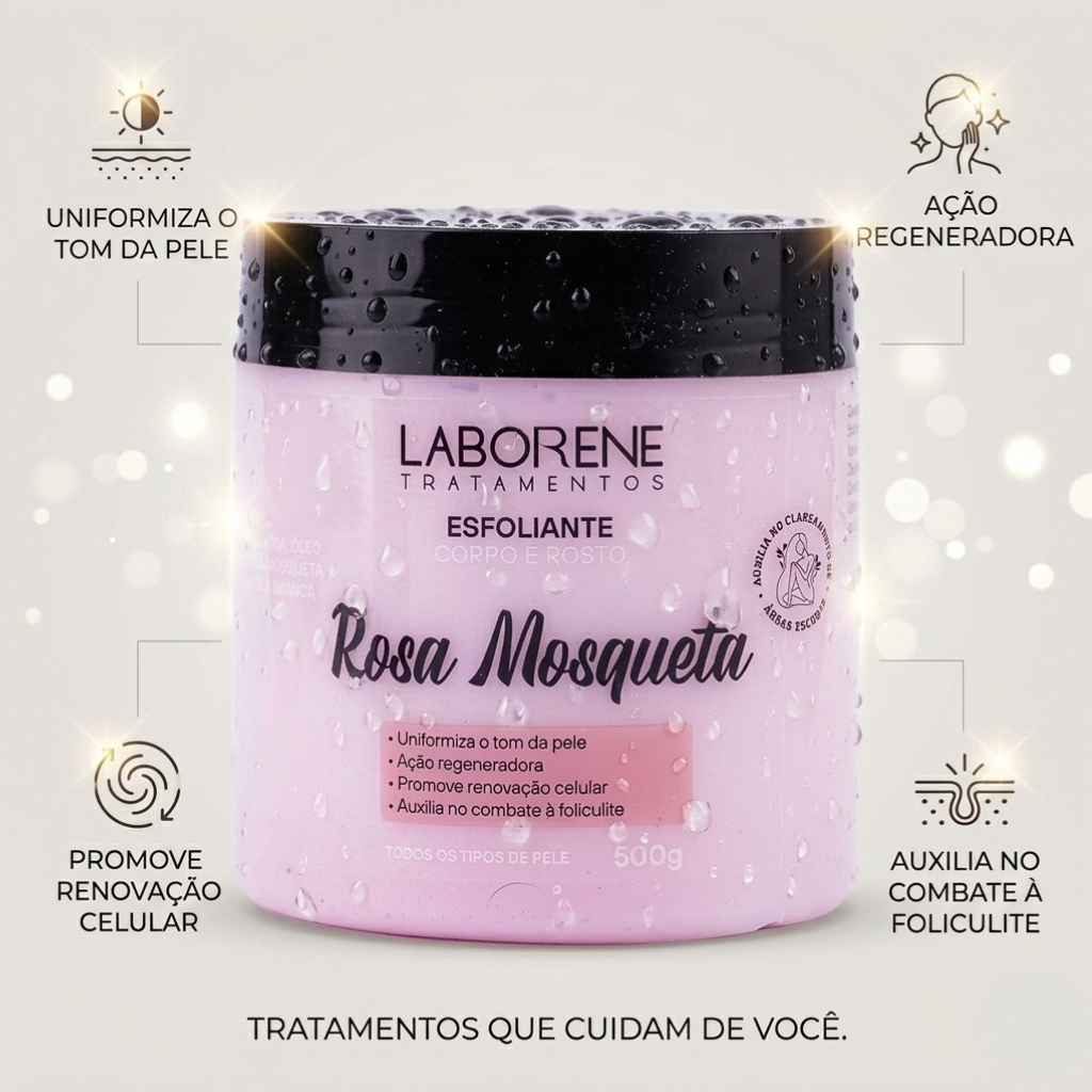 Esfoliante corpo e rosto clareador 500 g — foto 3