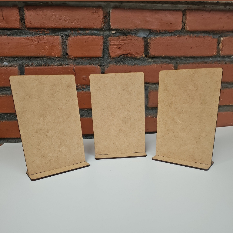 KIT COM PLACAS 10X15 COM BASE E CANTOS ARREDONDADOS EM MDF | Shopee Brasil