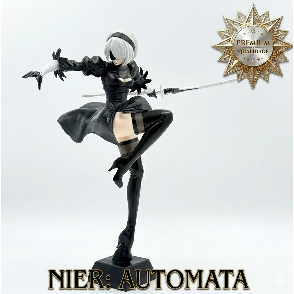 Action Figure Nier Automata de 15cm 2B A2 9S Boneca de Anime Setup