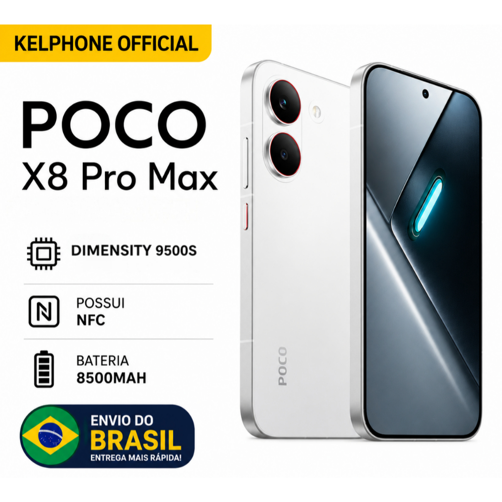 Xiaomi Poco X8 Pro Max 5G 12GB+256GB NFC AMOLED 120Hz 8500mAh