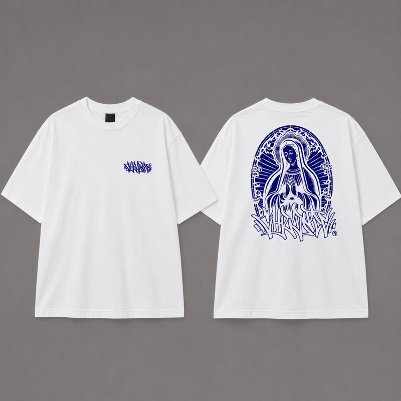 【L】Guadalupe S/S Shirt Camiseta Nossa Senhora de Guadalupe Oversized StreetWear 100