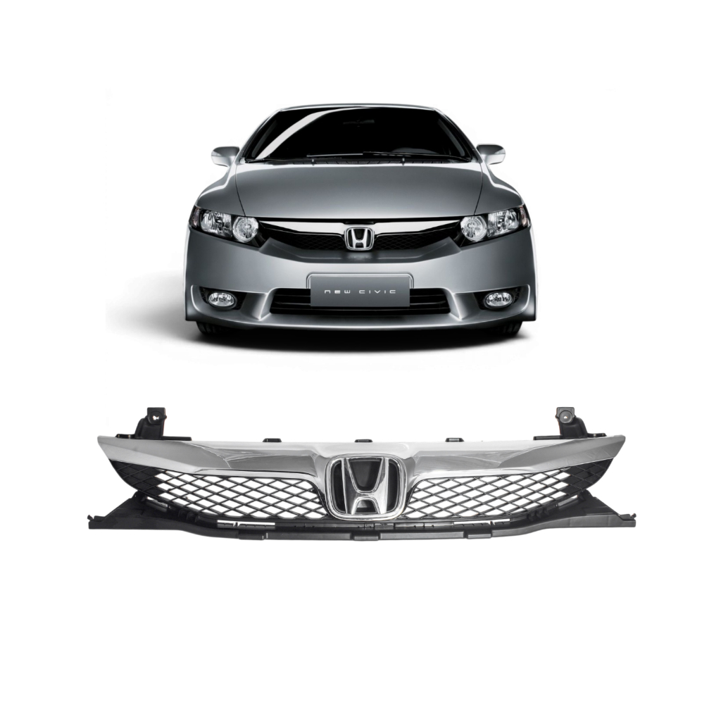 Grade Dianteira Honda New Civic 2009 2010 2011 S/ Emblema