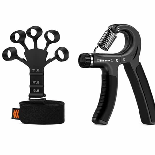 Hand Grip e ou Flexor de Dedos Punho Ajustável Fisioterapia Exercício para Mãos