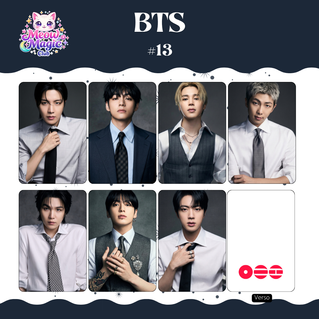 Photocard BTS Arirang Fanmade - Frente e Verso | Shopee Brasil