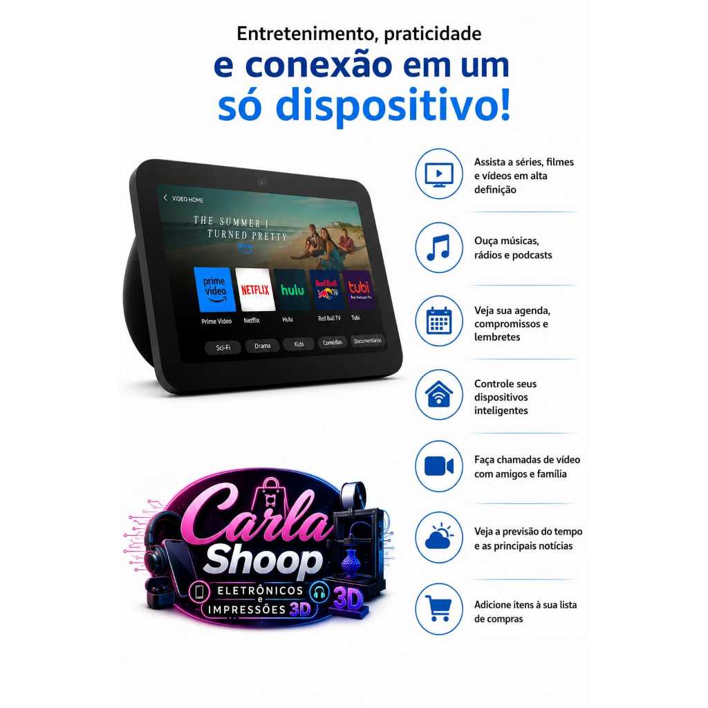 echo show 10 2 geracao em Promoção na Shopee Brasil 2026