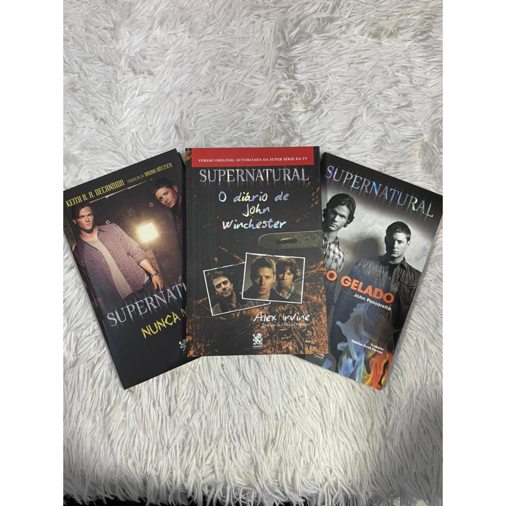 Kit 3 Livros SUPERNATURAL Edição Oficial | Shopee Brasil