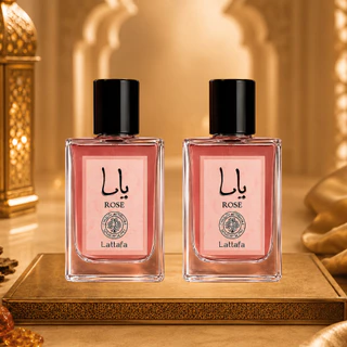 Kit 2 Perfumes Femininos Rosê 30ml Cada Alta Fixação Edição Presente Especial
