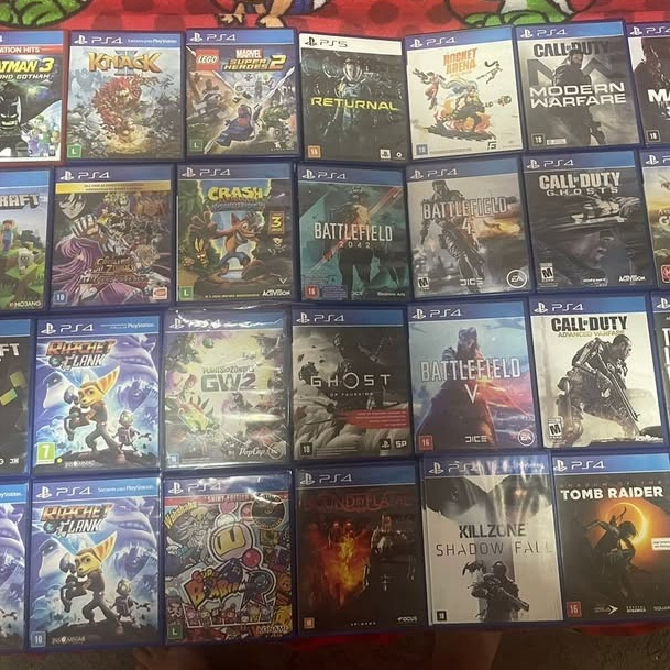 PlayStation4ゲームCDセット Jogos ps4 Diversos titulos originais cd | Shopee Brasil