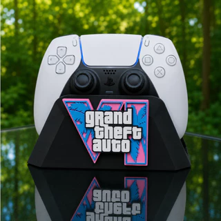 GTA 6 / GTA VI Suporte Controle PS5 Xbox Series S X Gamer Decorativo Playstation 5