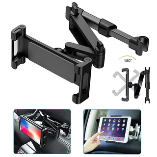 Suporte de telefone para carro Travesseiro telescópico traseiro para carro Suporte para tablet giratório para assento