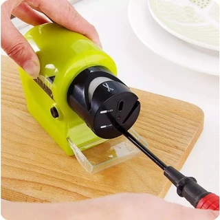 Amolador de Faca Elétrico a Pilha Portátil de Utensílios de Cozinha Facas Tesoura Ferramentas Profissional