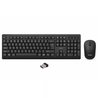 Kit Teclado e Mouse Sem Fio Multi TC670 ABNT2 2.4GHz USB 1200 DPI Conjunto Wireless PC Notebook Home Office