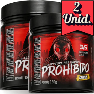 Kit 2 unidades 180g Pré Treino 3VS Nutrition - sabores variados
