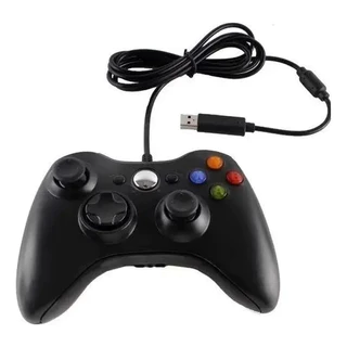 Controle Joystick Com Fio 360 Slim Compatível com Jogos Atuais Cloud Game PC