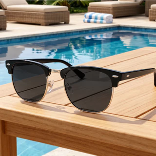 Óculos de Sol Masculino Feminino Unissex UV400 Retrô Premium