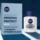 Bálsamo Pós Barba NIVEA MEN Original Protect 100ml, Hidrata e Acalma, Reduz Irritação, Aloe Vera e Glicerina, Alívio