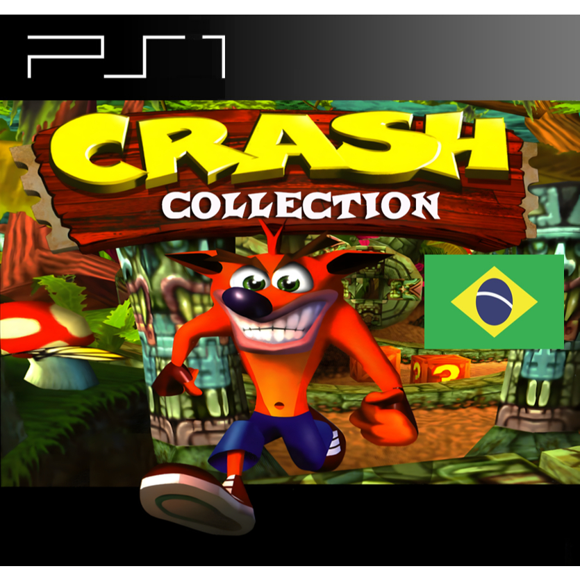 Crash Collection Dublado BR PS1 Patch | Shopee Brasil