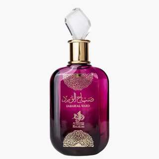 Perfume Sabah Al Ward Árabe 100ml Feminino Embalagem de vidro lacrado em Oferta na Shopee