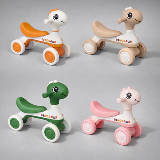Motoca Infantil De Equilíbrio C/ Luz E Som Dino - HK Brinquedos em Oferta na Shopee