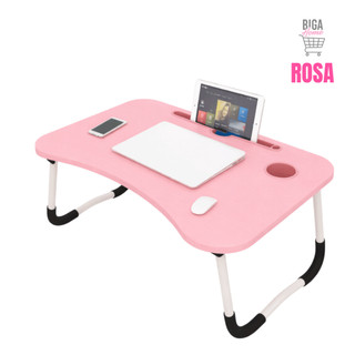 Mesa Portátil Dobrável Multiuso – Ideal para Cama e Sofá, Notebook, Tablet, Refeições e Leitura — foto 4 — Achou Levou Brasil