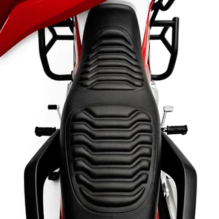 Capa de Banco para Moto CG Titan Fan Bros Start Factor – Espuma Ultra Macia Conforto Alto Relevo Antiderrapante