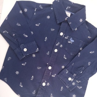 Camisa Social Bebê Carter's Menino Tamanho 18 meses Semi Nova em Oferta na Shopee