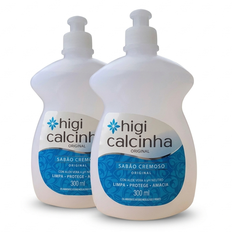 Leve Mais Pague Menos! Kit com 2 Sabão Cremoso Original de 300ml - Higi ...