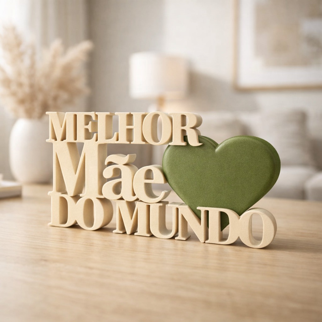 Presente Criativo Frase Melhor Mãe do Mundo Enfeite Decorativo de Mesa Cesta de Café da Manhã em Oferta na Shopee