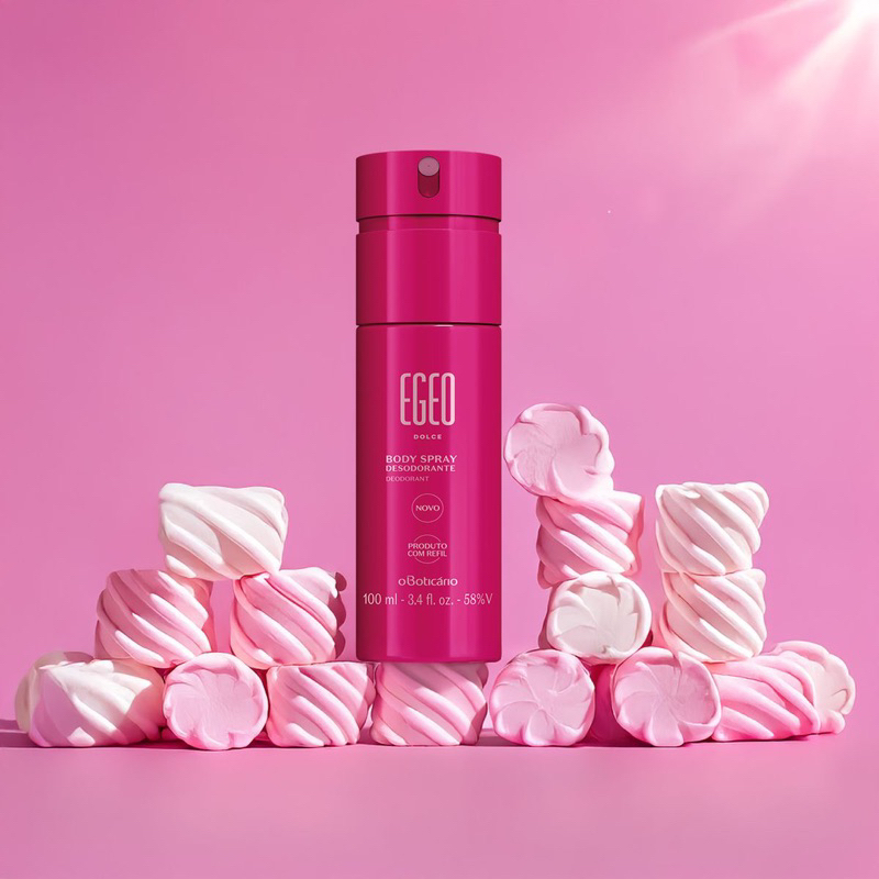 Desodorante Body Spray Egeo Dolce 100ml O Boticário Feminino Doce Longa Duração em Oferta na Shopee