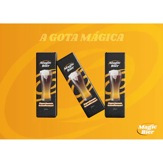Magic Bier Transforma Cerveja Ou Chopp Claro Em Escuro