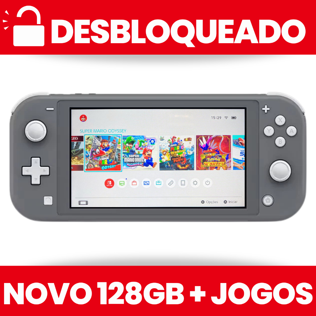 Nintendo Switch 本体 ★128GbのMicrosd付き★ Nintendo Switch 128GB em Promoção na Shopee Brasil 2026