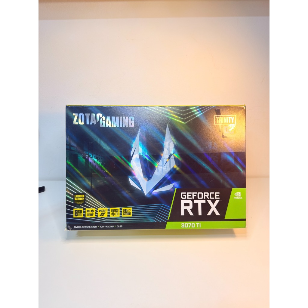 Placa de vídeo ZOTAC GAMING GeForce RTX 3070 Ti Trinity OC 8GB