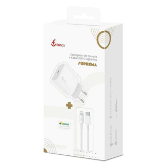 KIT CARREGADOR FANCY POWER / 20W USB TIPO C para TipoC/Iphone - PD15/PD-02