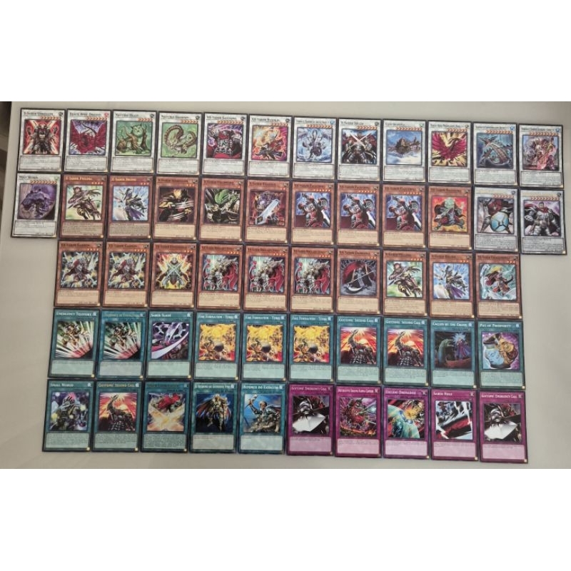 Set Deck X-Saber - Yugioh / Yu-Gi-Oh - Cartas Originais TCG | Shopee Brasil