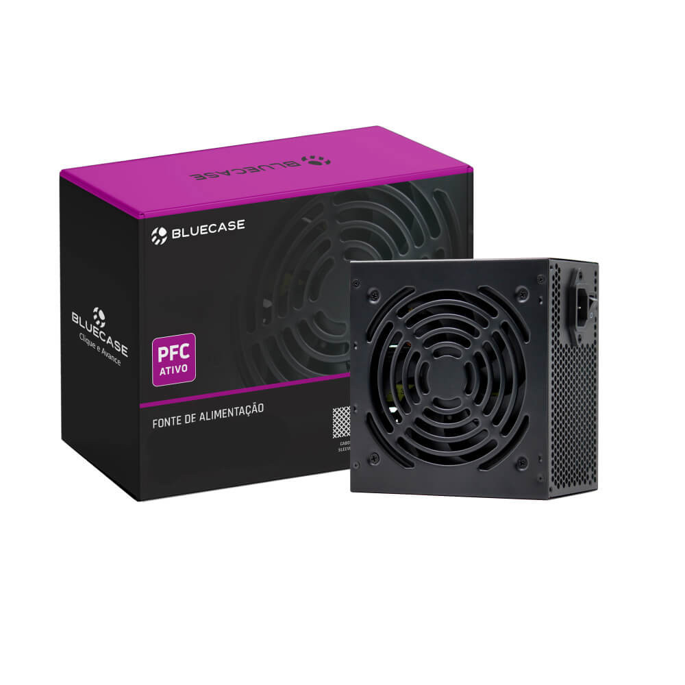 Fonte Atx 500w Real Gamer Pfc Ativo 80 Plus Bivolt Automática ...