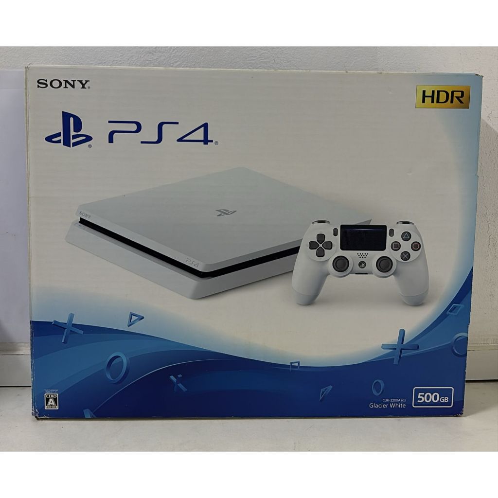 Console Ps4 Slim Branco Original Sony 500GB Playstation 4 White