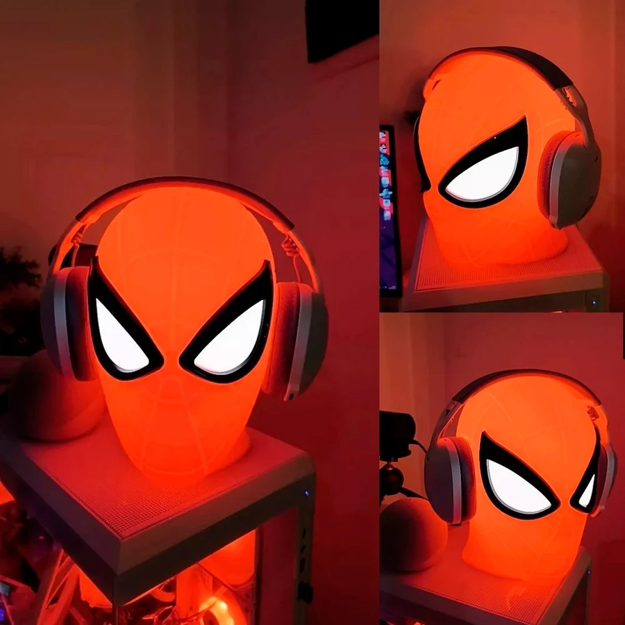 Luminária 3D Homem-Aranha