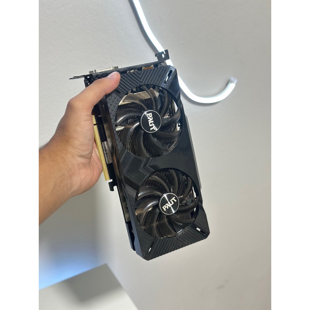 Placa de Vídeo Palit GeForce GTX 1660 Super GP 6GB GDDR6 – Usada